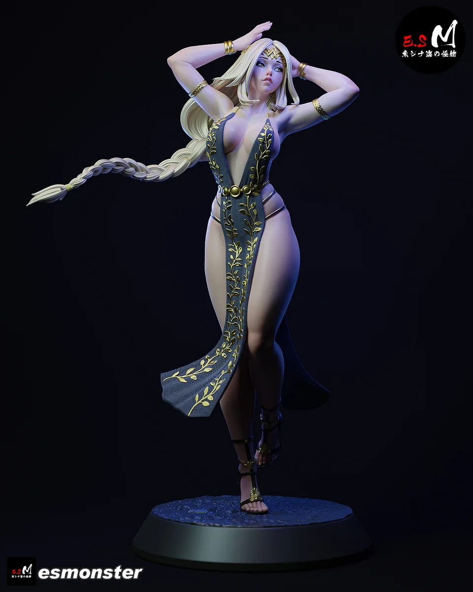 Queen Marika | Fan Art | 3D Printed Resin Model Garage Kit | *Un-Painted* | ES Monster 3