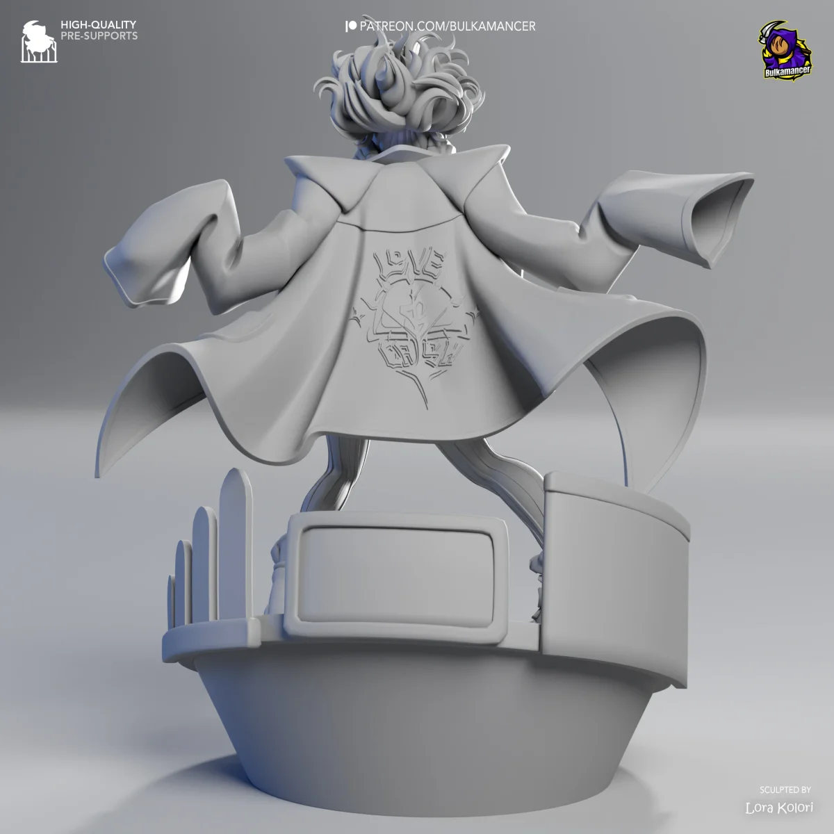 Scamellia | Fan Art | 3D Printed Resin Model Garage Kit | *Un-Painted* | Bulkamancer 8