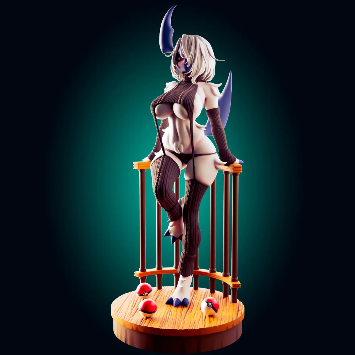 Absol | Fan Art | 3D Printed Resin Model Garage Kit | *Un-Painted* | Officer Rhu