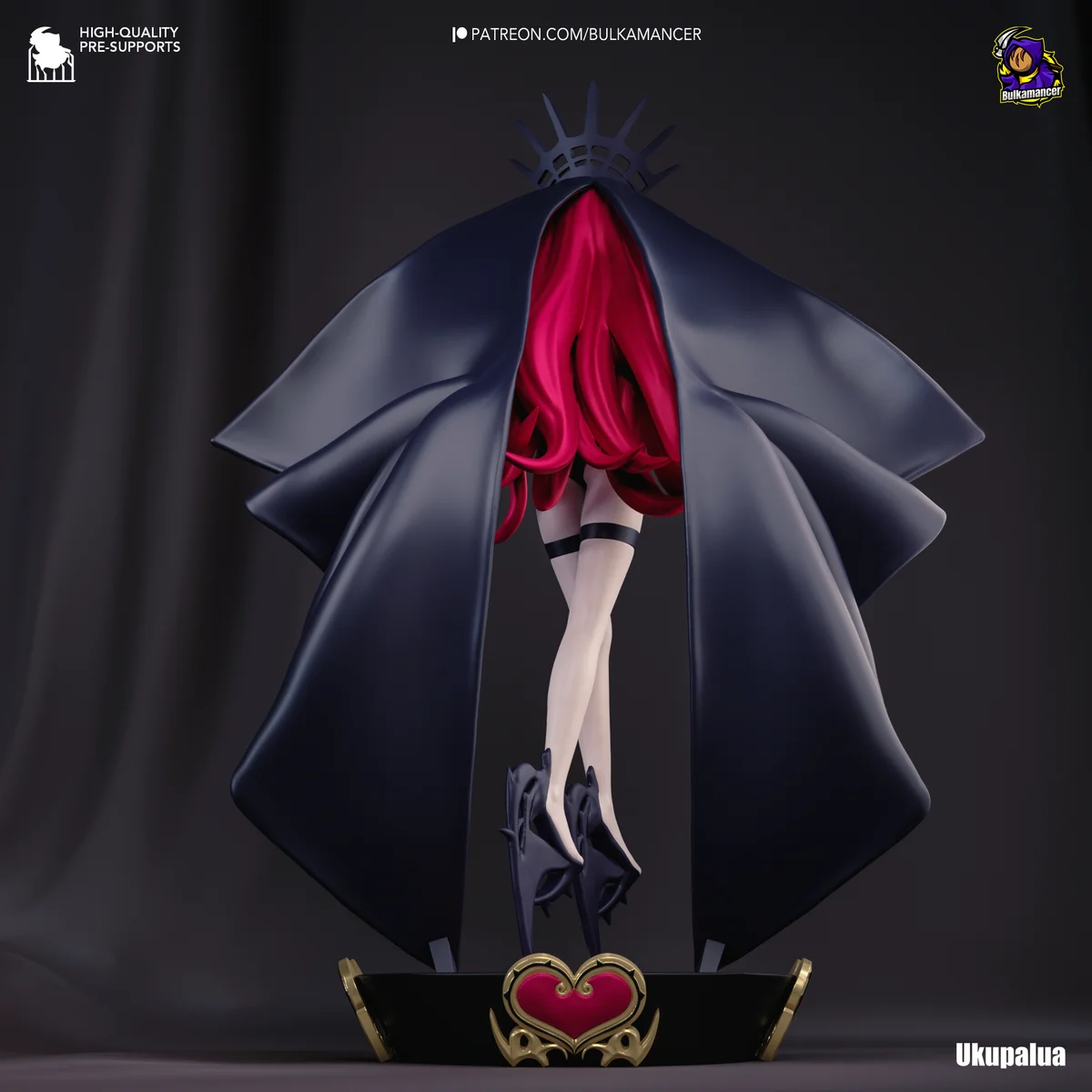 Baobhan Sith | Fan Art | 3D Printed Resin Model Garage Kit | *Un-Painted* | Bulkamancer 4