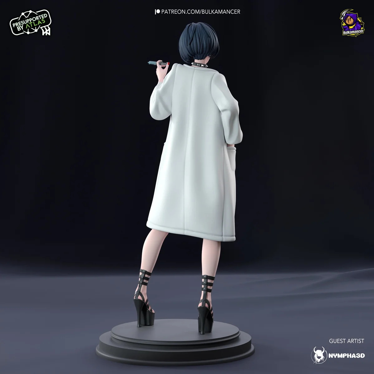 Tae | Fan Art | 3D Printed Resin Model Garage Kit | *Un-Painted* | Bulkamancer 3