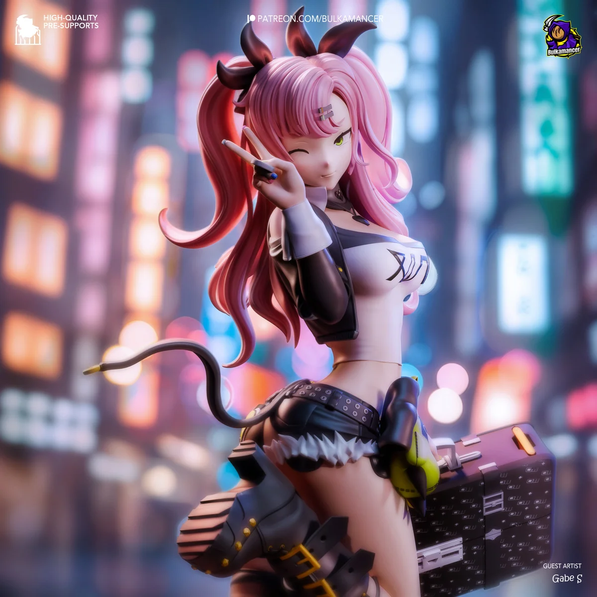 Nicole Demara | Fan Art | 3D Printed Resin Model Garage Kit | *Un-Painted* | Bulkamancer