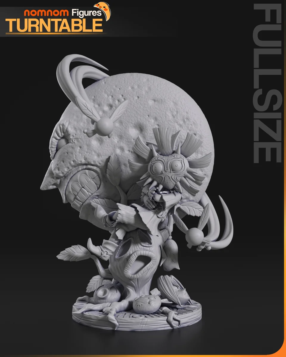 Skull Kid | Fan Art | 3D Printed Resin Model Garage Kit | *Un-Painted* | Nomnom 4