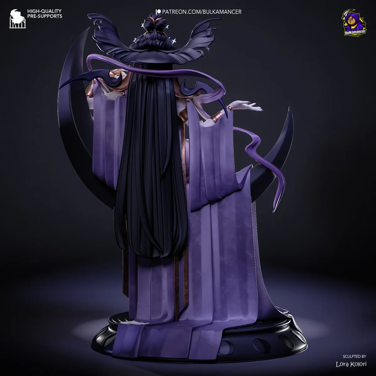 Nyx | Fan Art | 3D Printed Resin Model Garage Kit | *Un-Painted* | Bulkamancer 3