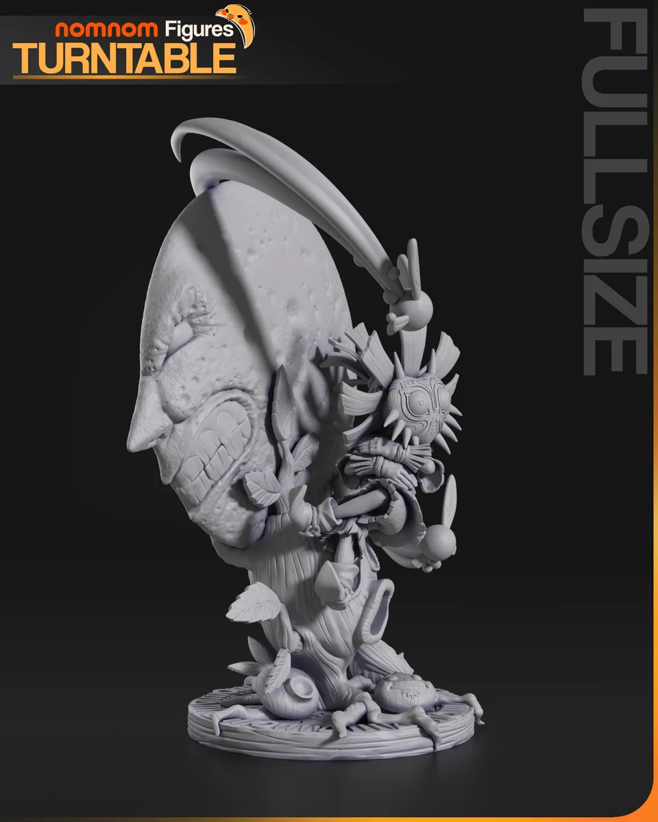 Skull Kid | Fan Art | 3D Printed Resin Model Garage Kit | *Un-Painted* | Nomnom 7