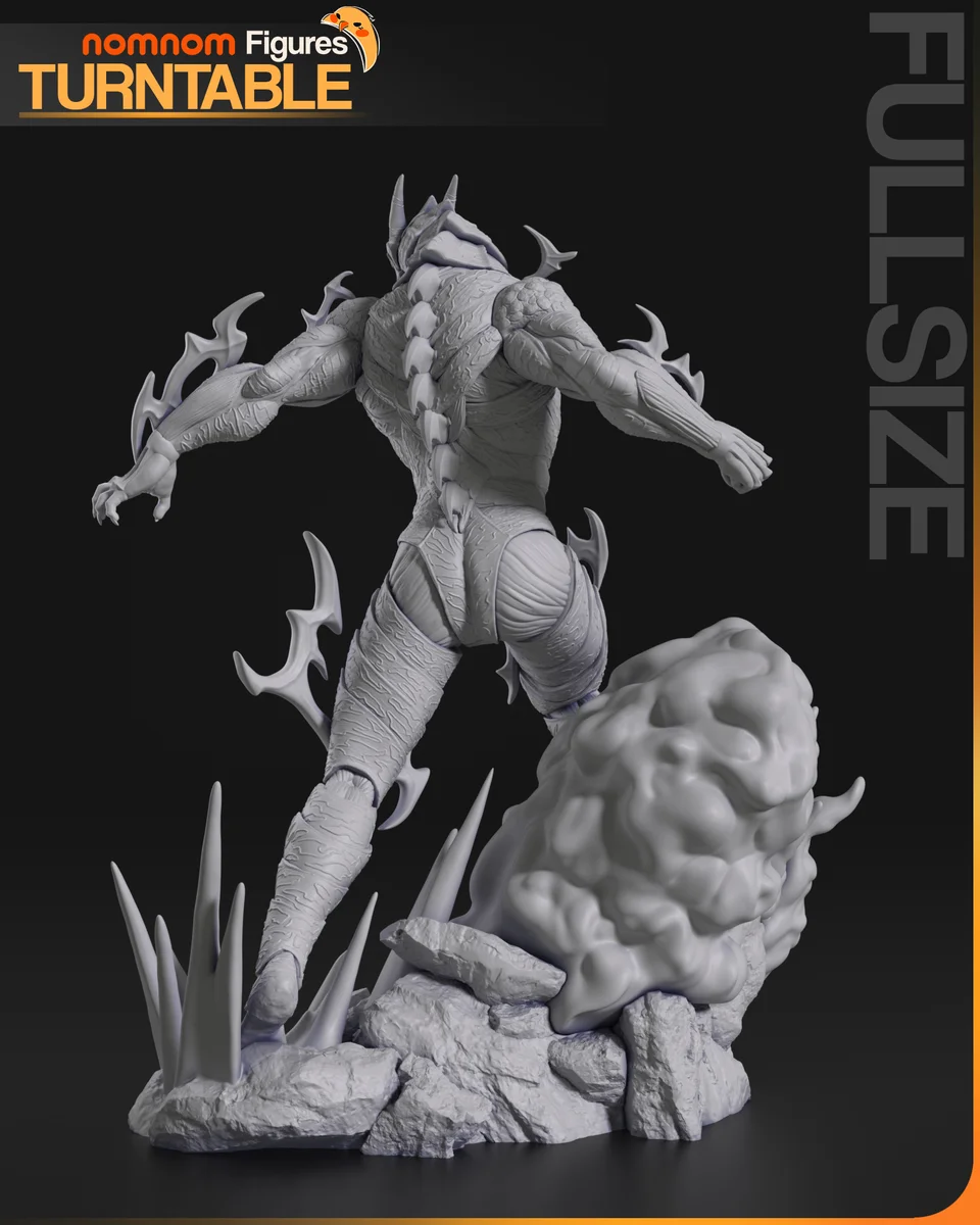 Kaiju No. 8 | Fan Art | 3D Printed Resin Model Garage Kit | *Un-Painted* | Nomnom 7