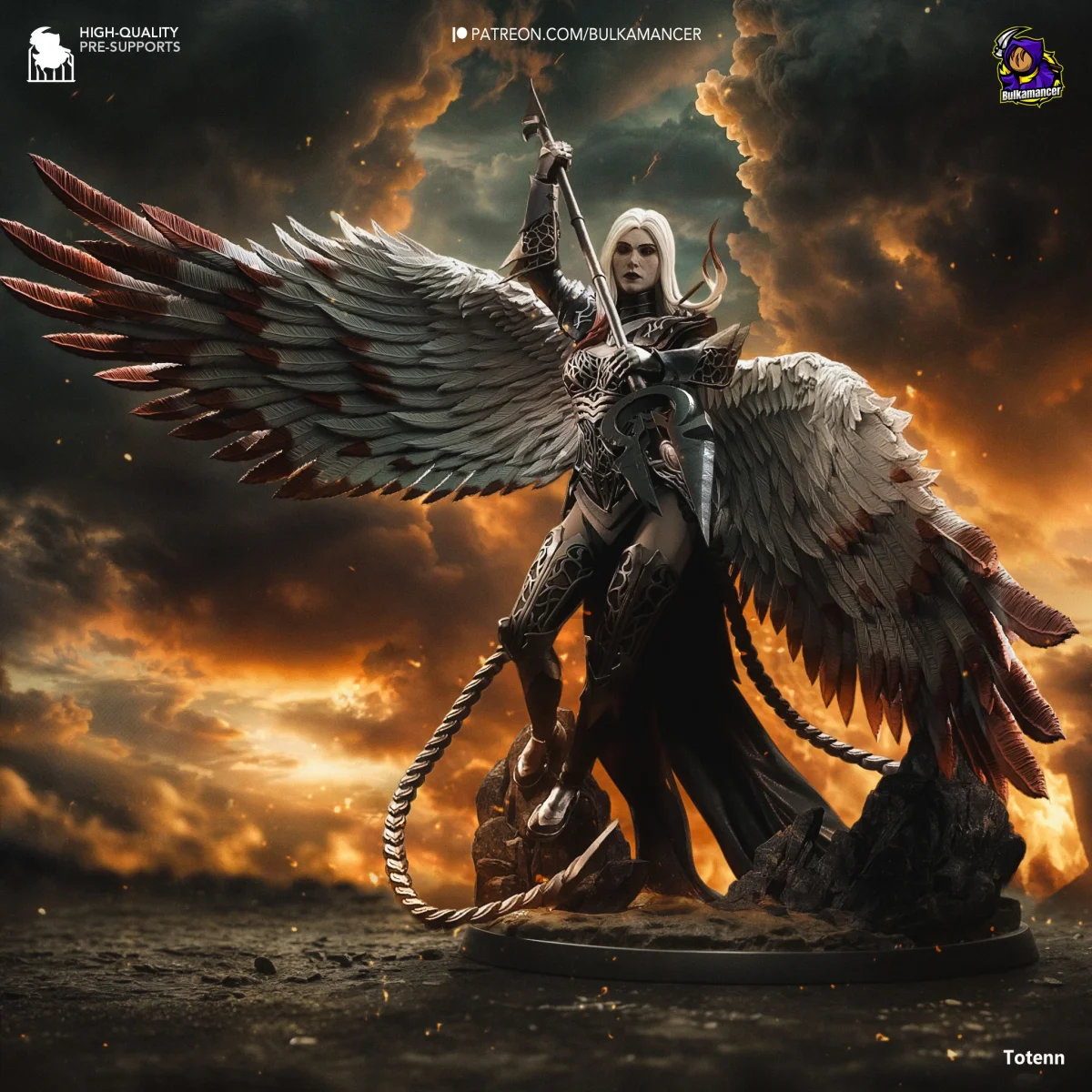Celestial Purifier | Fan Art | 3D Printed Resin Model Garage Kit | *Un-Painted* | Bulkamancer