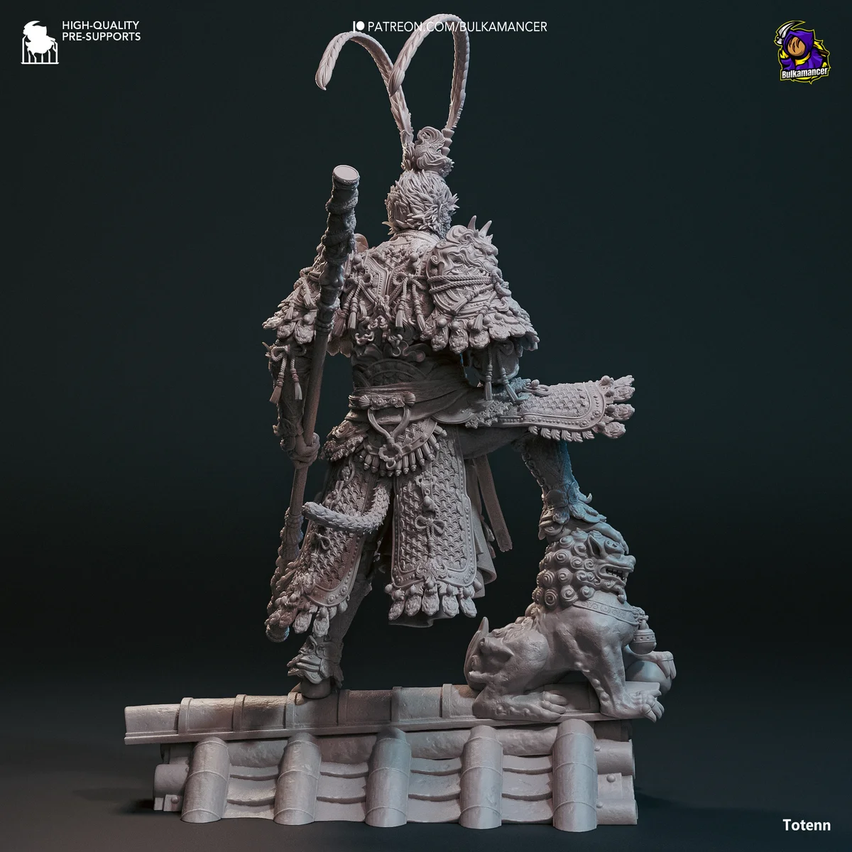 Destined One | Fan Art | 3D Printed Resin Model Garage Kit | *Un-Painted* | Bulkamancer 8