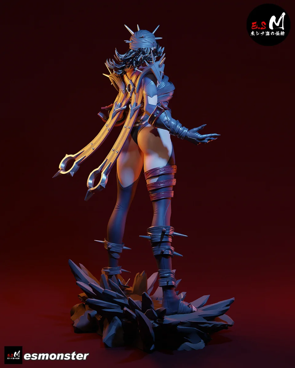 Invisible Woman (Malicious) | Fan Art | 3D Printed Resin Model Garage Kit | *Un-Painted* | ES Monster 3