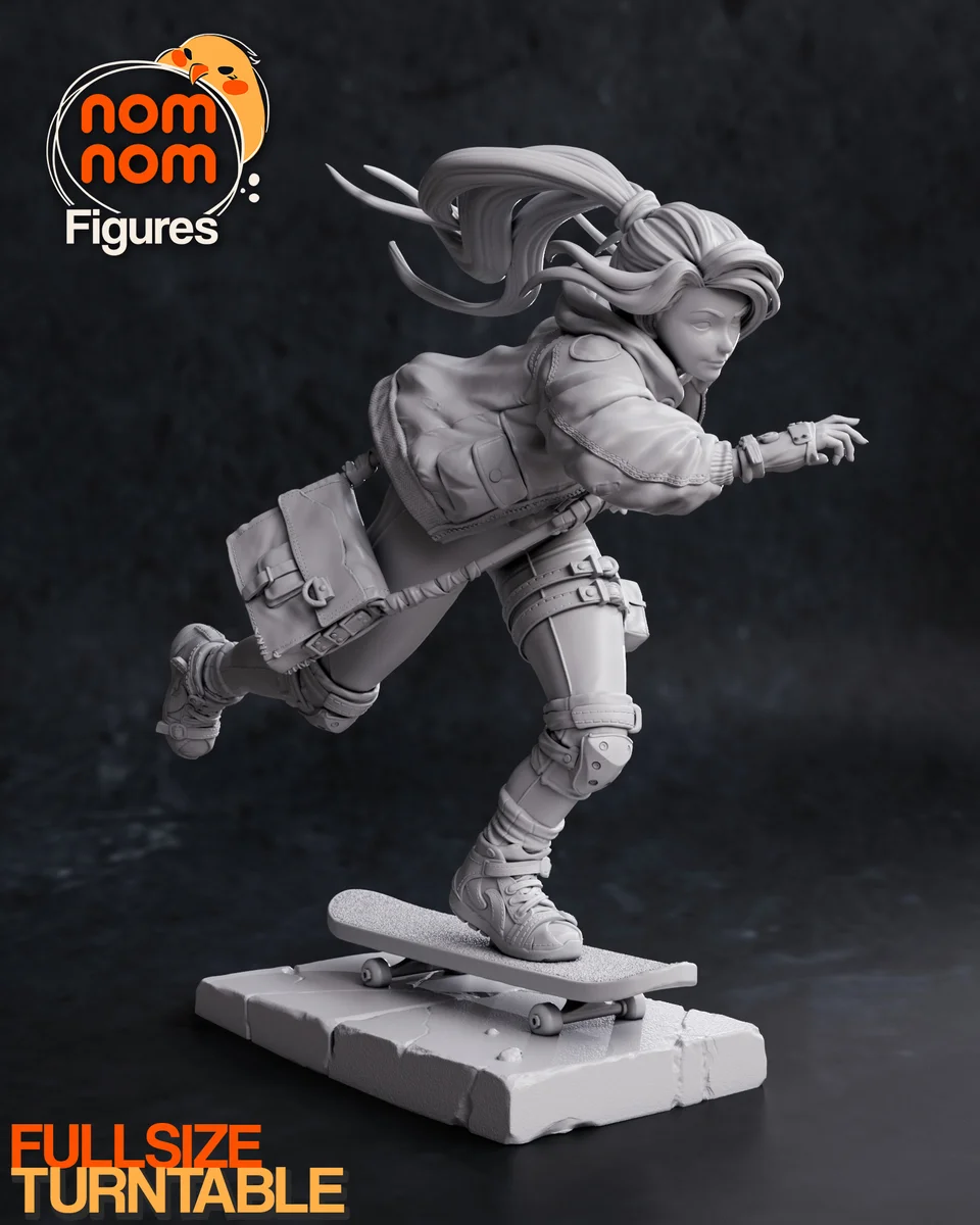 Slink - OC | Fan Art | 3D Printed Resin Model Garage Kit | *Un-Painted* | Nomnom 17