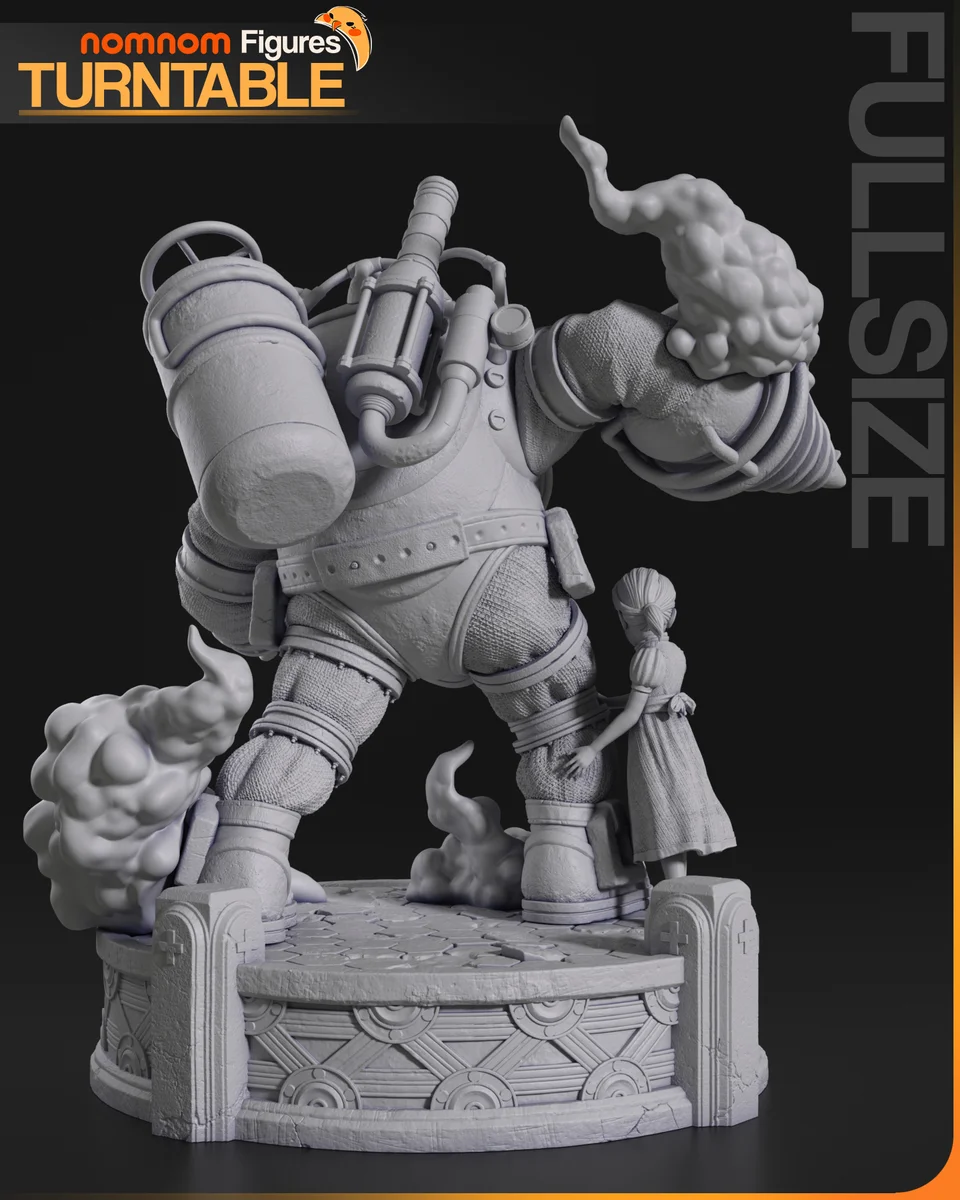 Bouncer | Fan Art | 3D Printed Resin Model Garage Kit | *Un-Painted* | Nomnom 7
