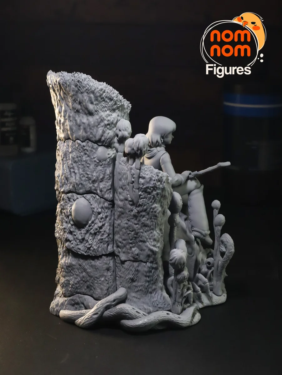 Nausicaa | Fan Art | 3D Printed Resin Model Garage Kit | *Un-Painted* | Nomnom 11