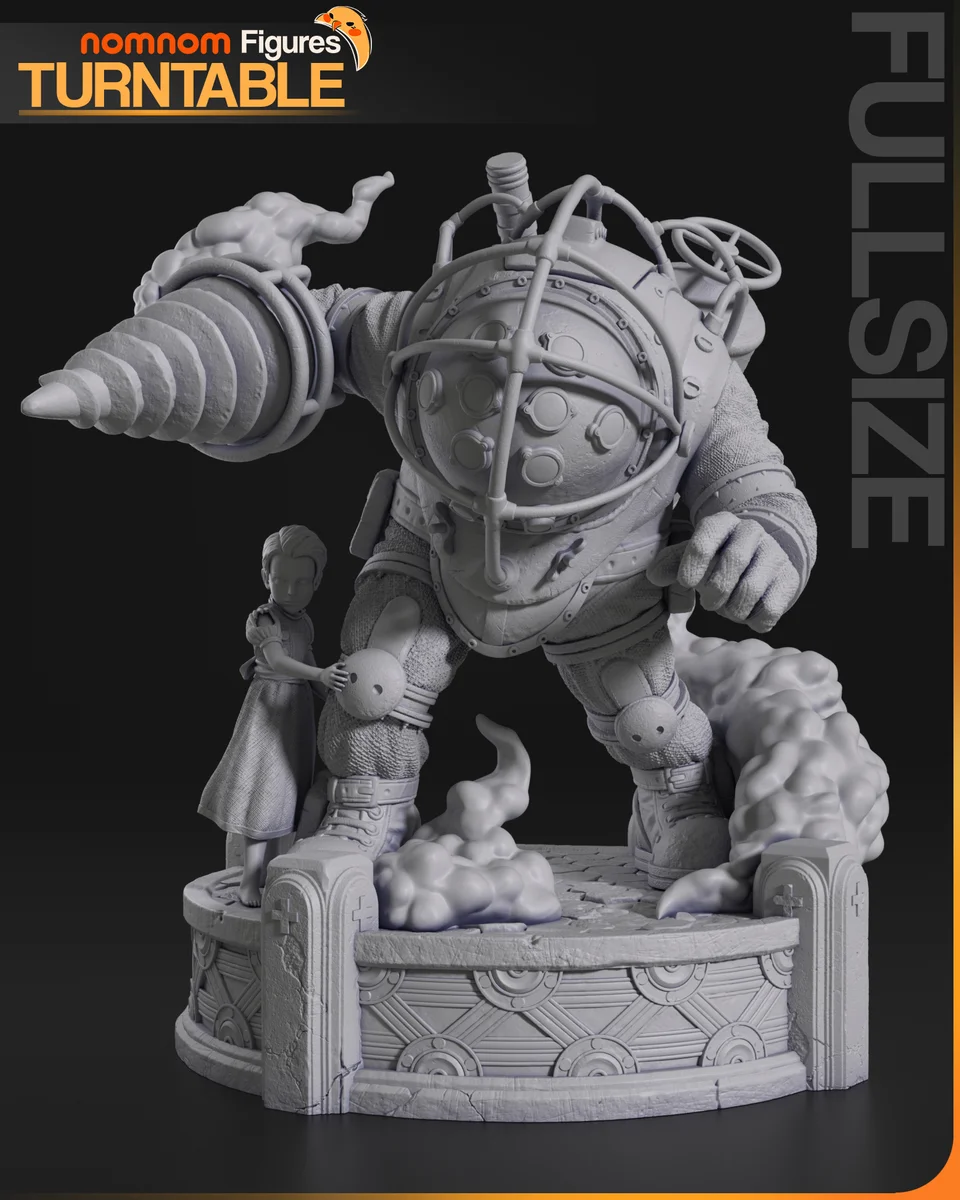 Bouncer | Fan Art | 3D Printed Resin Model Garage Kit | *Un-Painted* | Nomnom 4