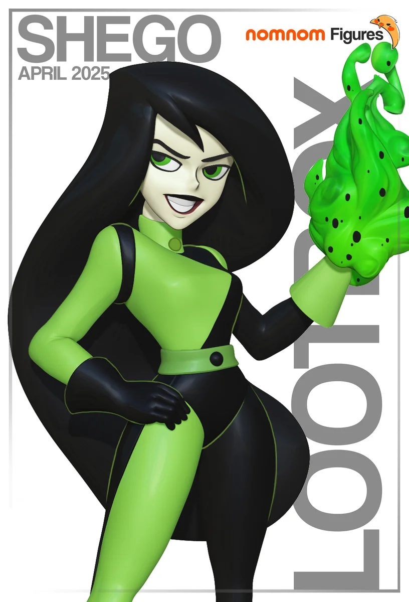 Shego | Fan Art | 3D Printed Resin Model Garage Kit | *Un-Painted* | Nomnom