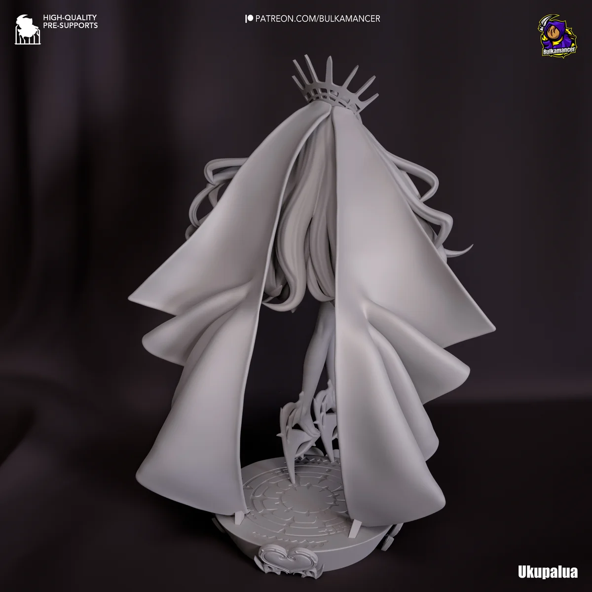 Baobhan Sith | Fan Art | 3D Printed Resin Model Garage Kit | *Un-Painted* | Bulkamancer 9