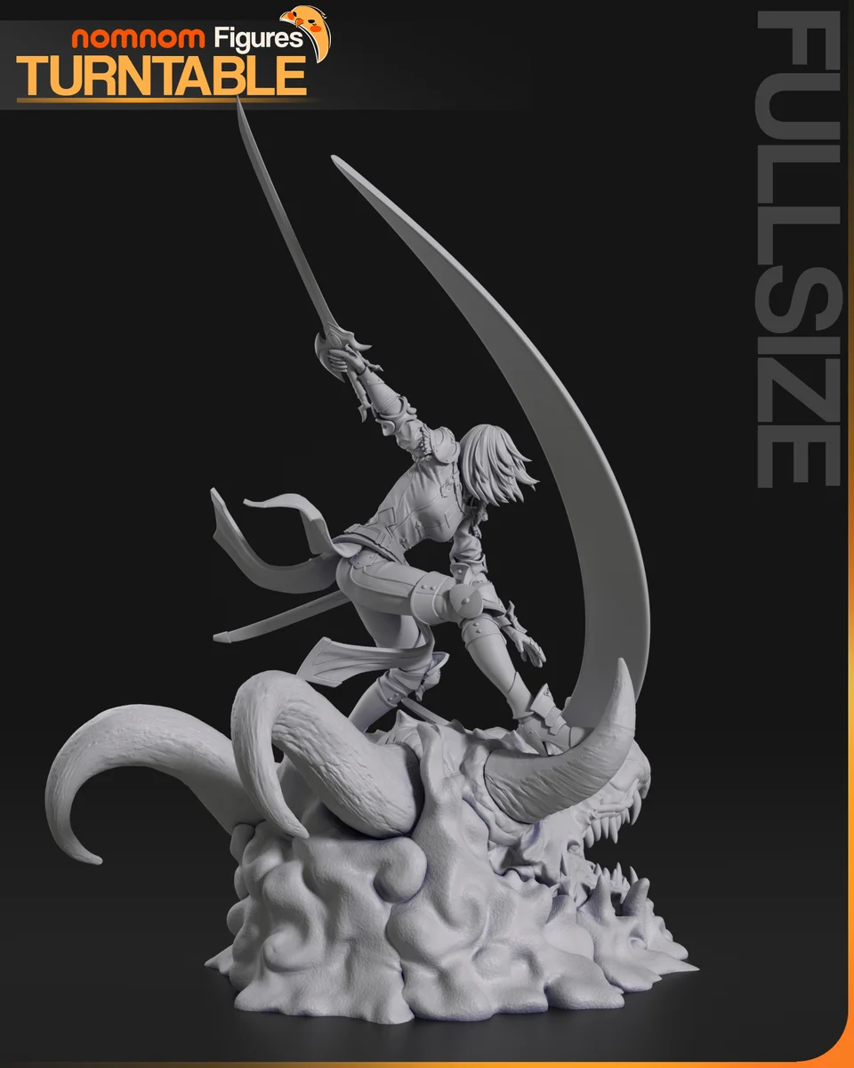 Cha Hae-In | Fan Art | 3D Printed Resin Model Garage Kit | *Un-Painted* | Nomnom 6