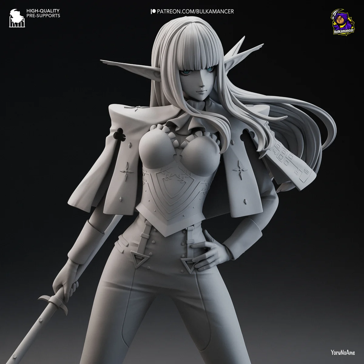 Hulkenberg | Fan Art | 3D Printed Resin Model Garage Kit | *Un-Painted* | Bulkamancer 6