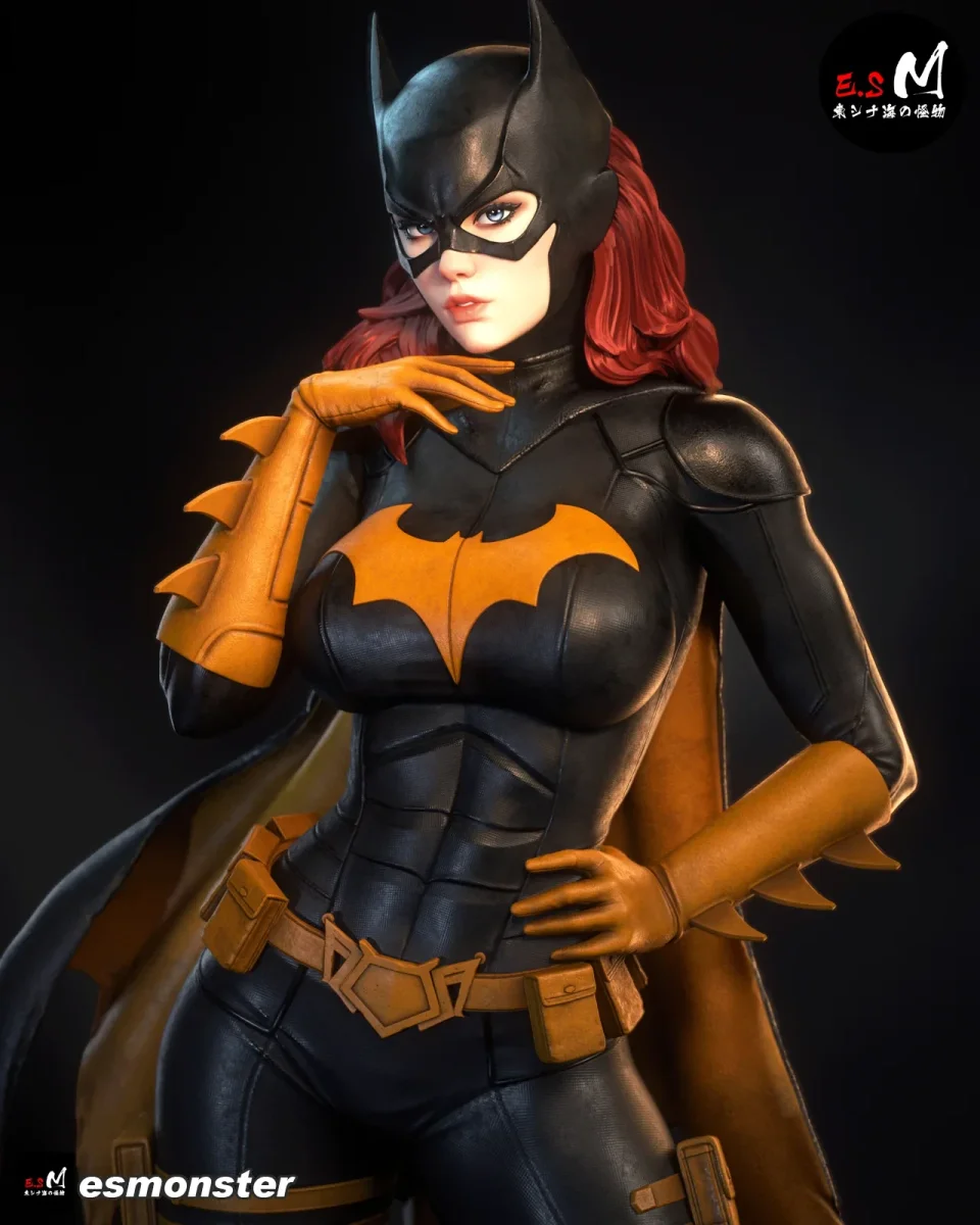 Batgirl | Fan Art | 3D Printed Resin Model Garage Kit | *Un-Painted* | ES Monster