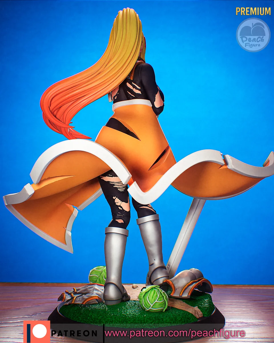 Darkness | Fan Art | 3D Printed Resin Model Garage Kit | *Un-Painted* | Peach Figure 5