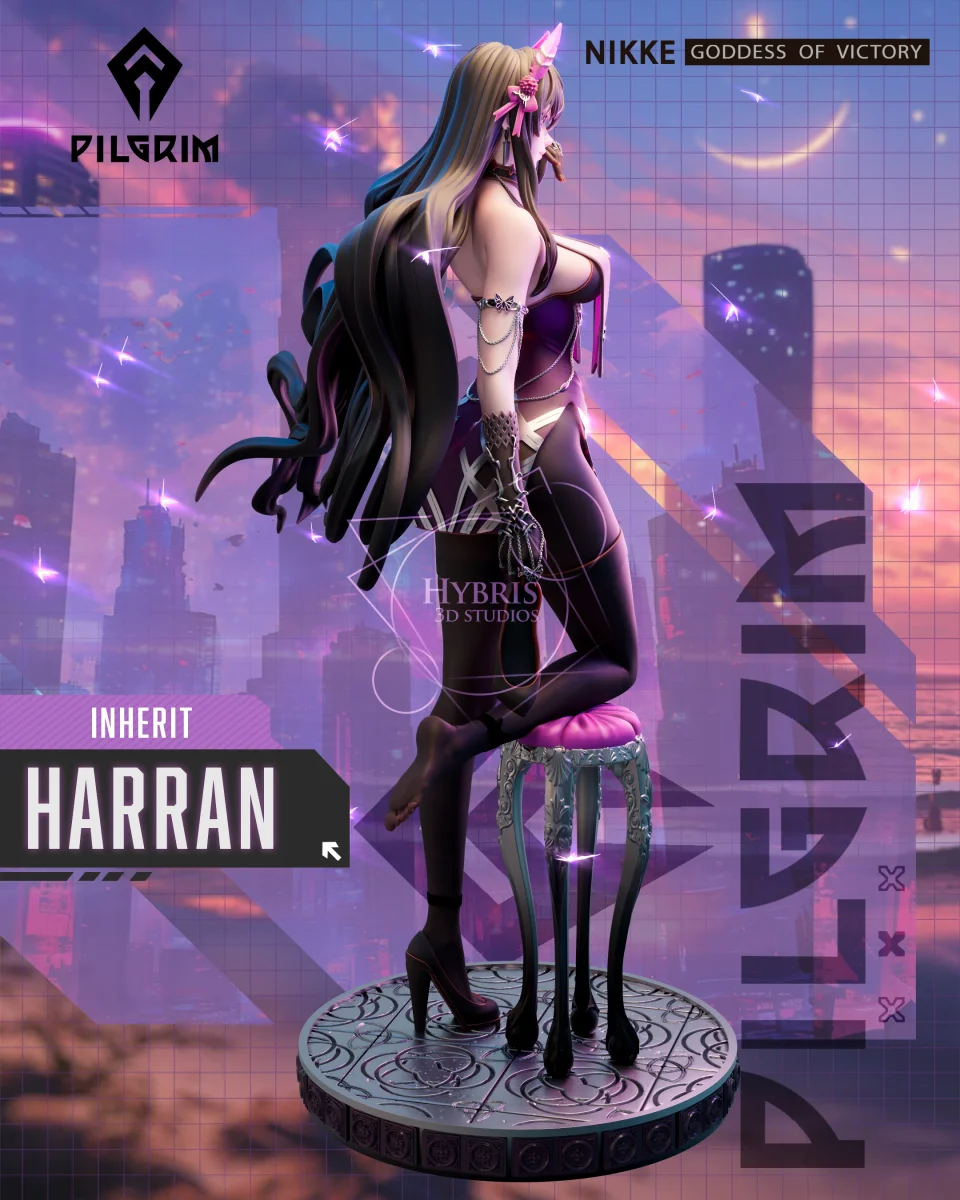 Harran | Fan Art | 3D Printed Resin Model Garage Kit | *Un-Painted* | Hybris Studios 3