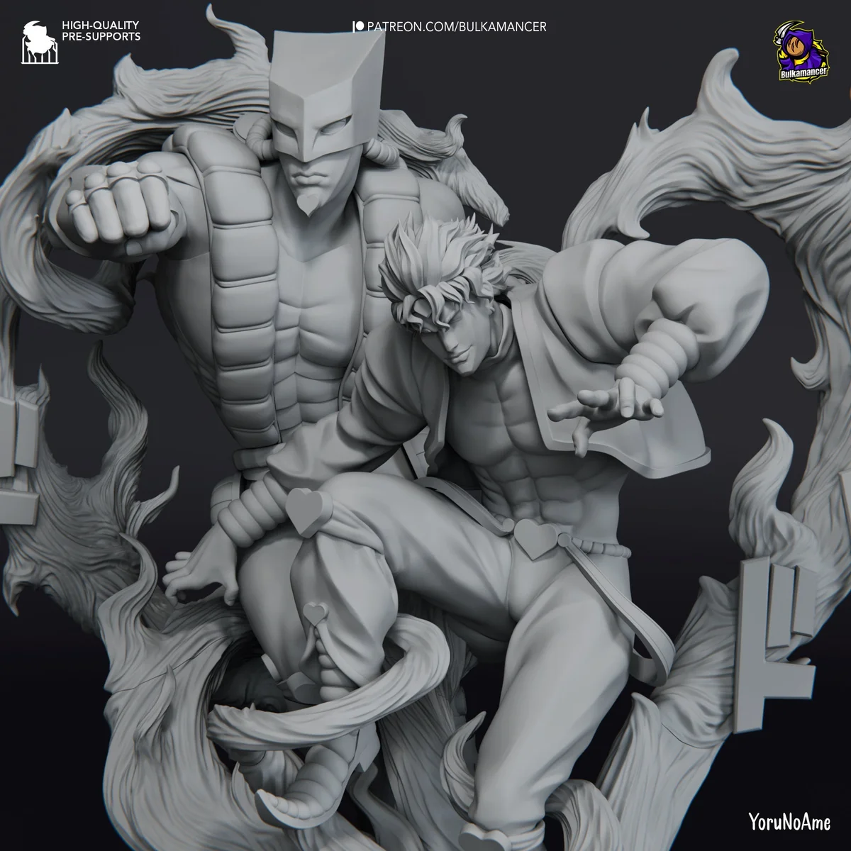 Mr Vampire and Friend | Fan Art | 3D Printed Resin Model Garage Kit | *Un-Painted* | Bulkamancer 6