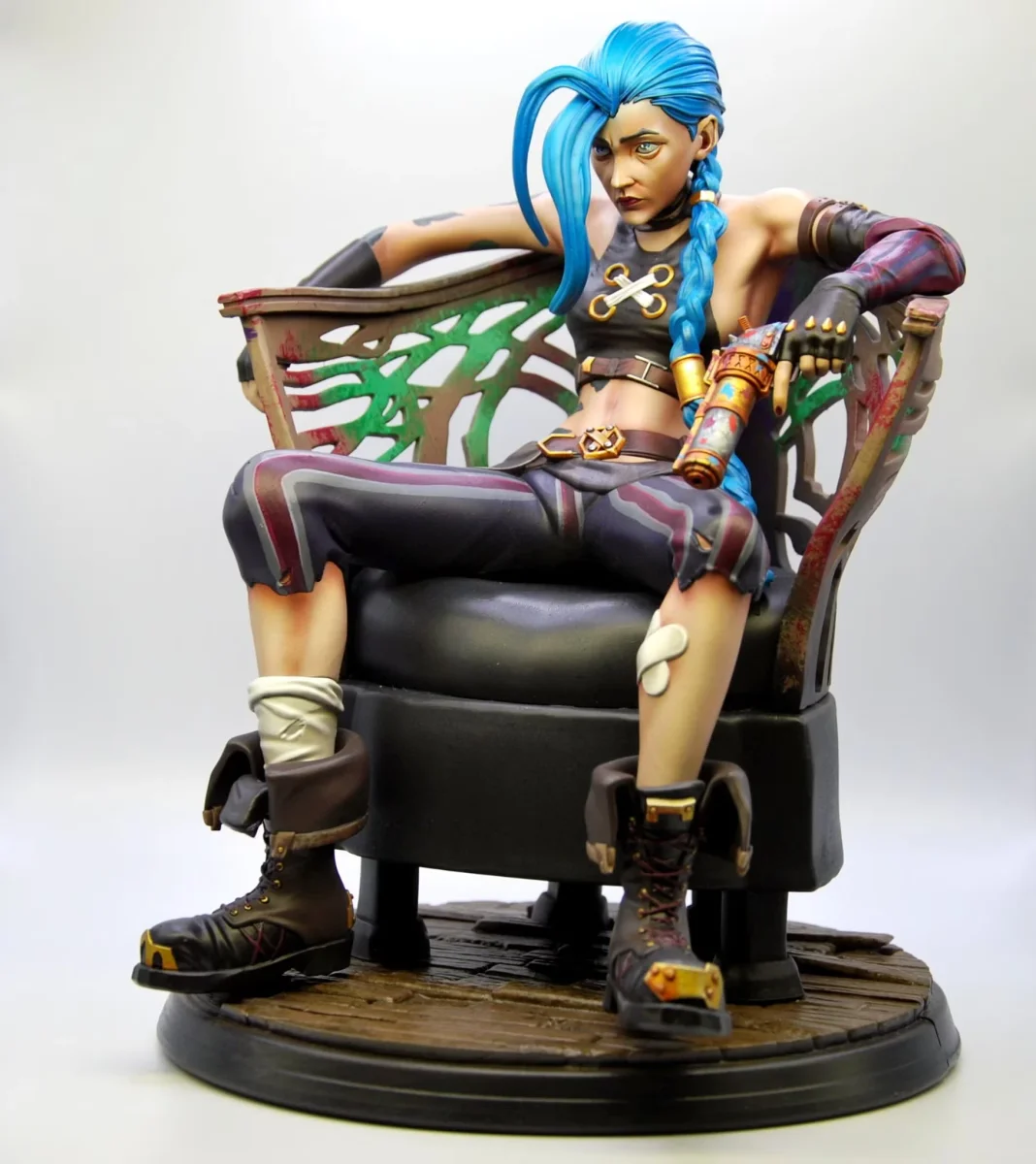 Jinx | Fan Art | 3D Printed Resin Model Garage Kit | *Un-Painted* | OXO3D 4