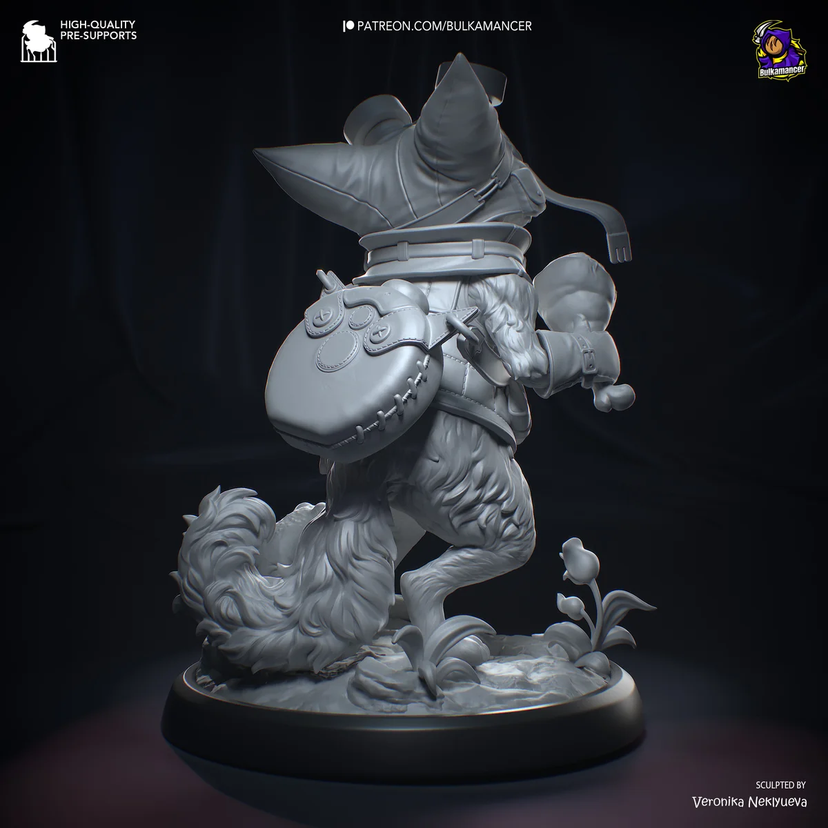 Palico and Toad | Fan Art | 3D Printed Resin Model Garage Kit | *Un-Painted* | Bulkamancer 8