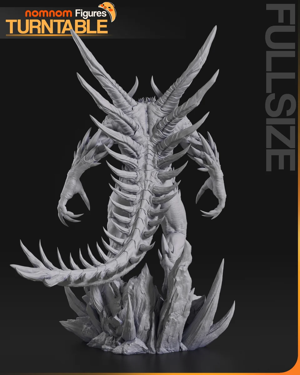 Dark Lord | Fan Art | 3D Printed Resin Model Garage Kit | *Un-Painted* | Nomnom 7