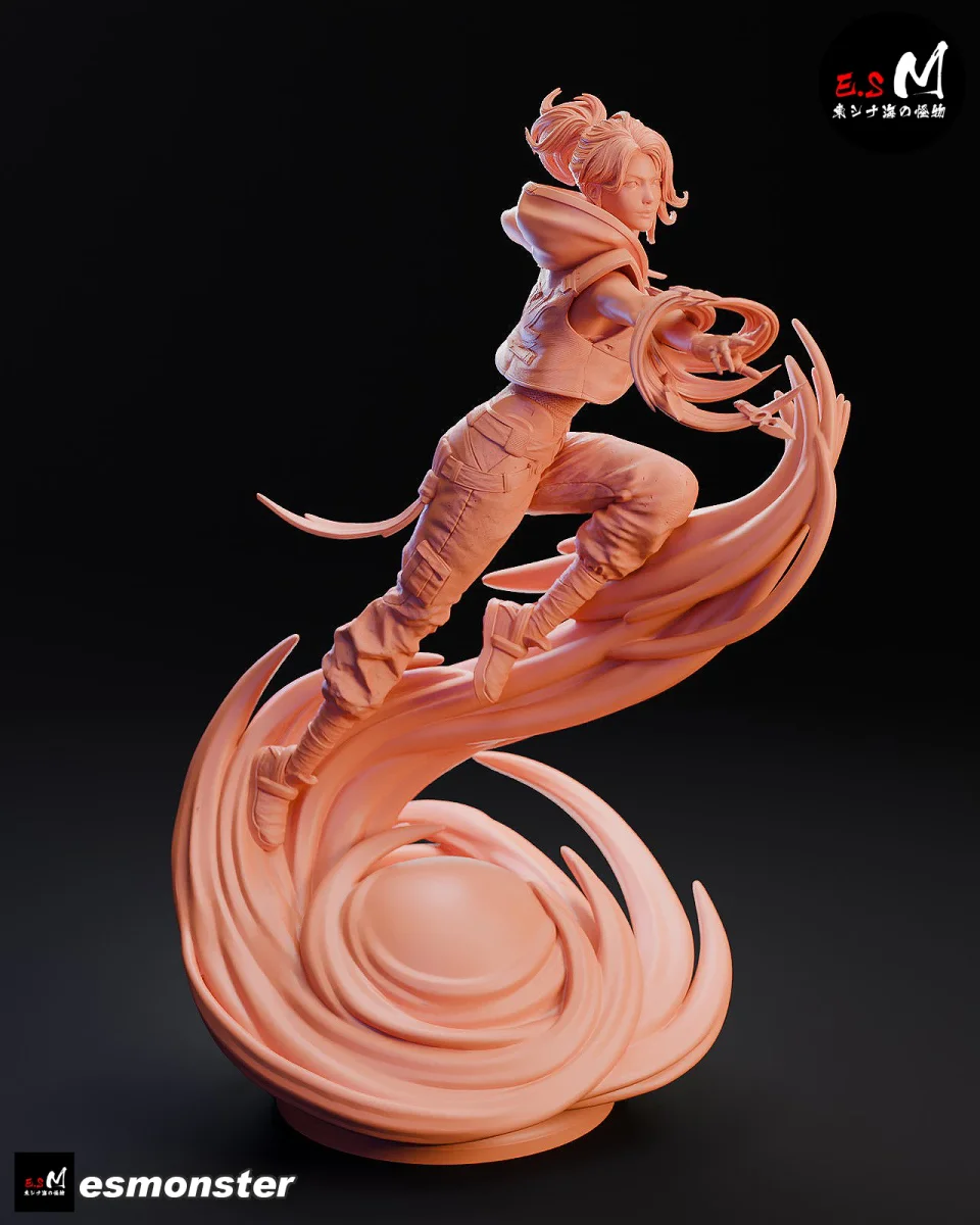 Jett (Valorant) | Fan Art | 3D Printed Resin Model Garage Kit | *Un-Painted* | ES Monster 6