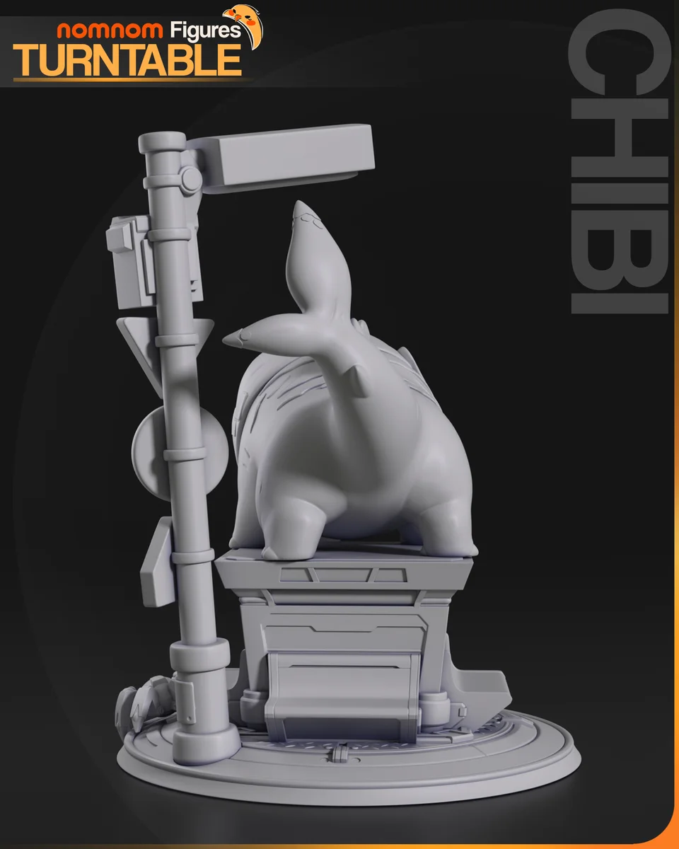 Chibi Jeff | Fan Art | 3D Printed Resin Model Garage Kit | *Un-Painted* | Nomnom 11