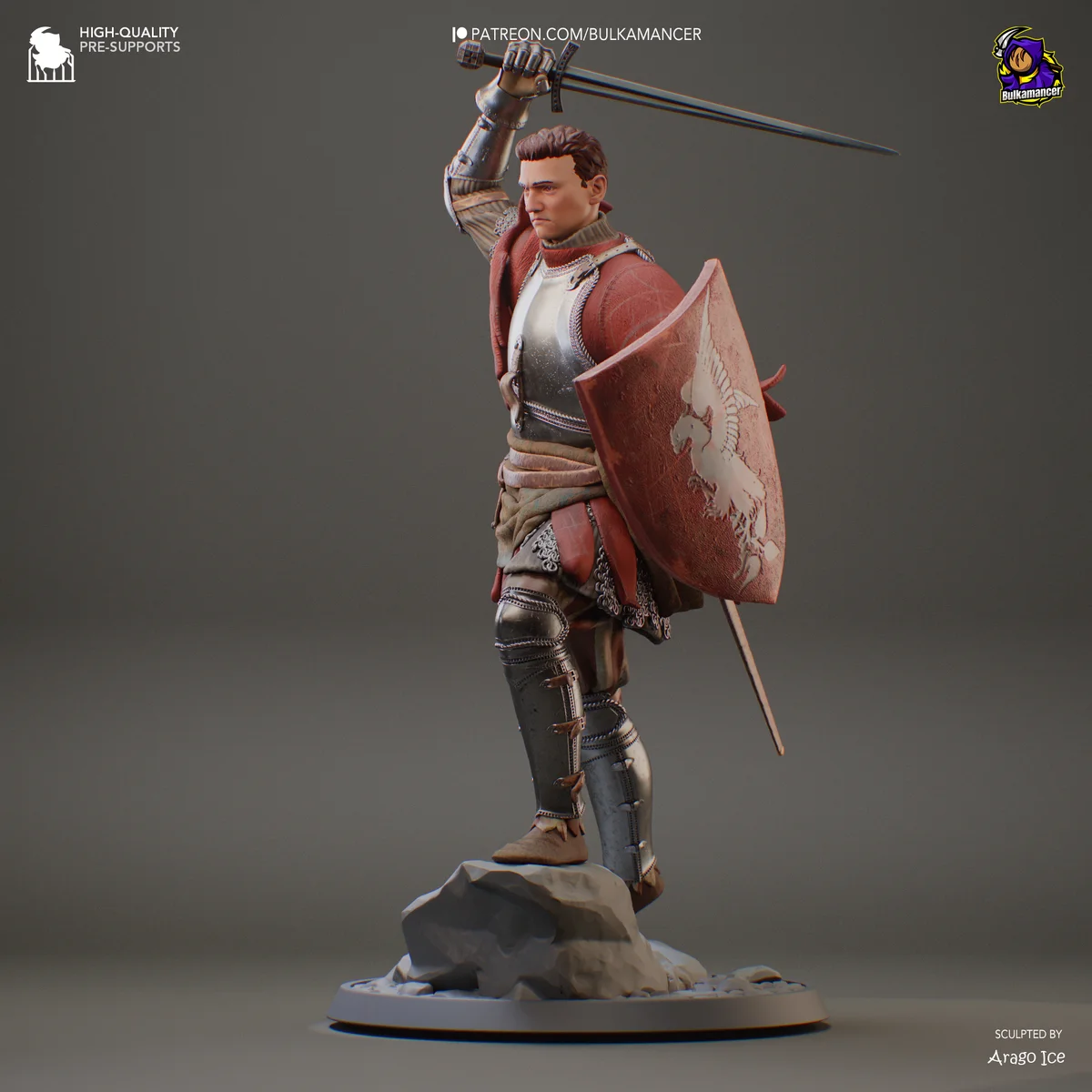 Henry of Skalitz | Fan Art | 3D Printed Resin Model Garage Kit | *Un-Painted* | Bulkamancer 4