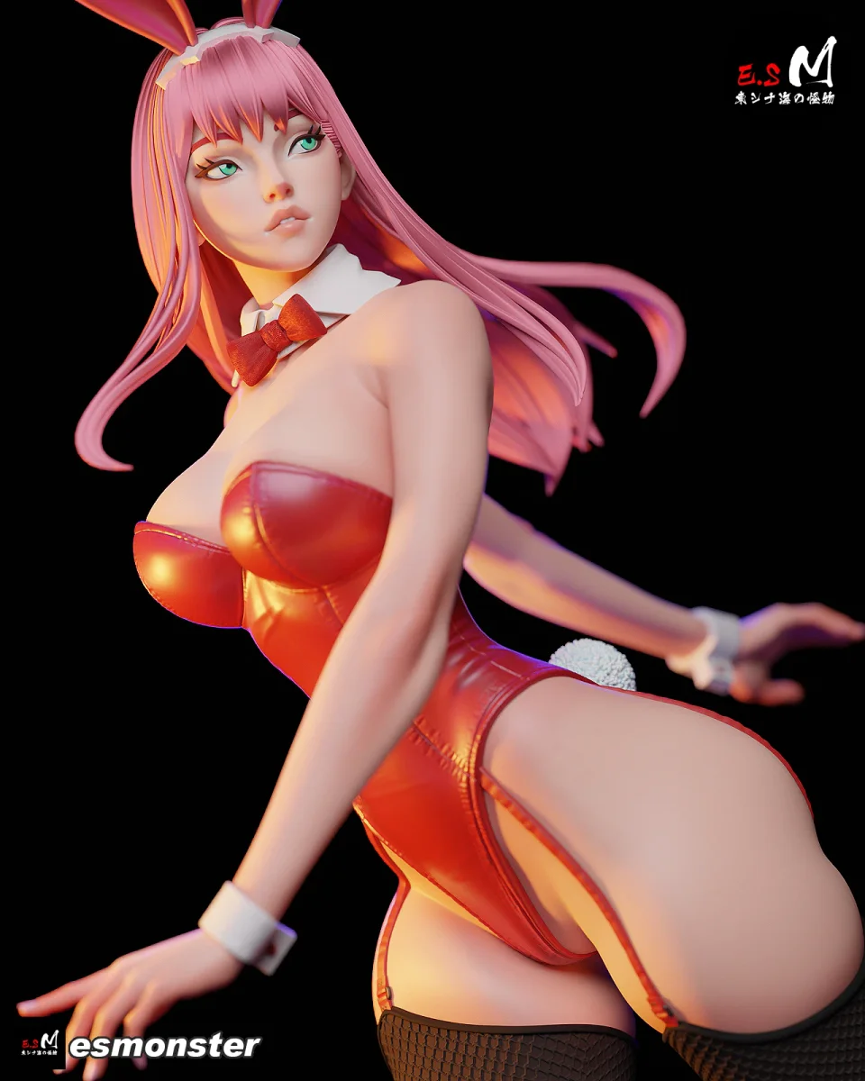 Zero Two Bunny Ver | Fan Art | 3D Printed Resin Model Garage Kit | *Un-Painted* | ES Monster