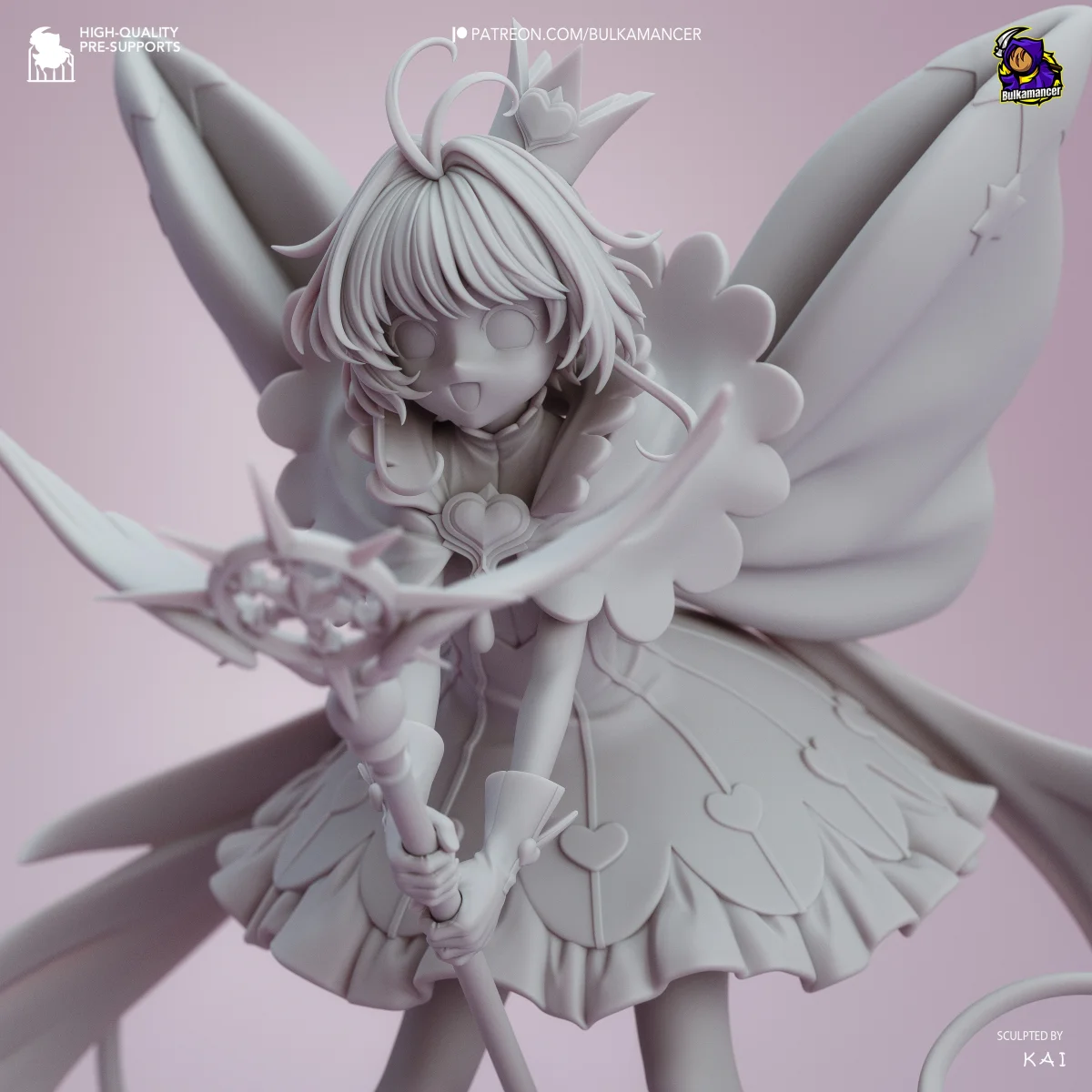 Cardcaptor Sakura | Fan Art | 3D Printed Resin Model Garage Kit | *Un-Painted* | Bulkamancer 6