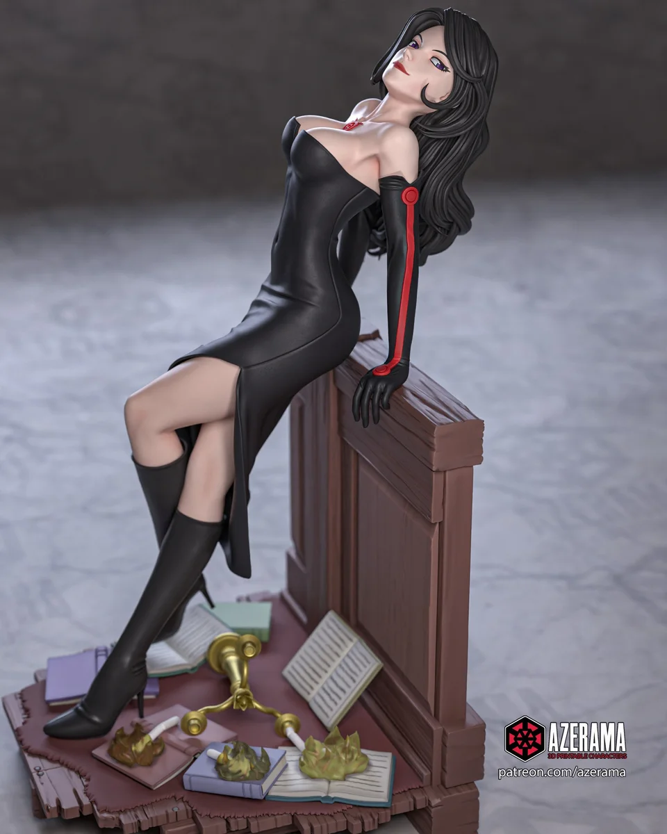Lust | Fan Art | 3D Printed Resin Model Garage Kit | *Un-Painted* | Azerama