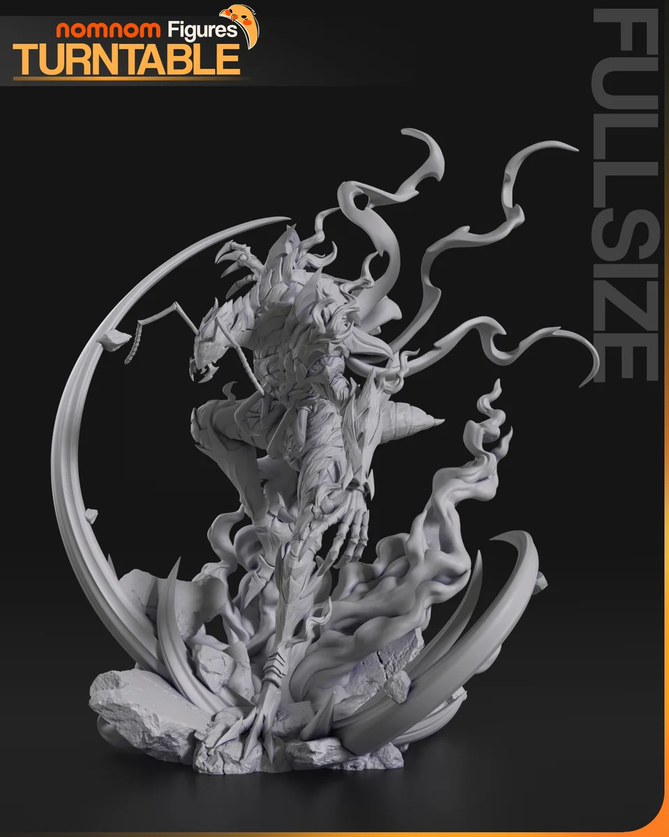 Shadow Beru | Fan Art | 3D Printed Resin Model Garage Kit | *Un-Painted* | Nomnom 7