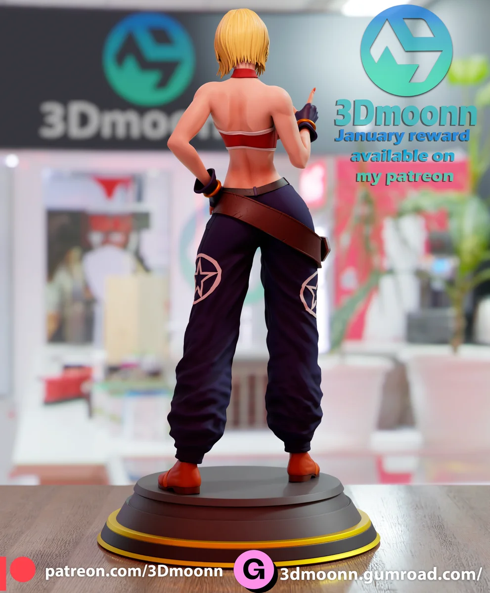 Blue Mary | Fan Art | 3D Printed Resin Model Garage Kit | *Un-Painted* | 3DMoonn 3
