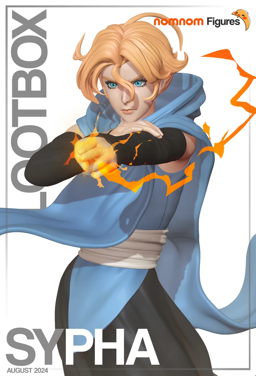 Sypha | Fan Art | 3D Printed Resin Model Garage Kit | *Un-Painted* | Nomnom