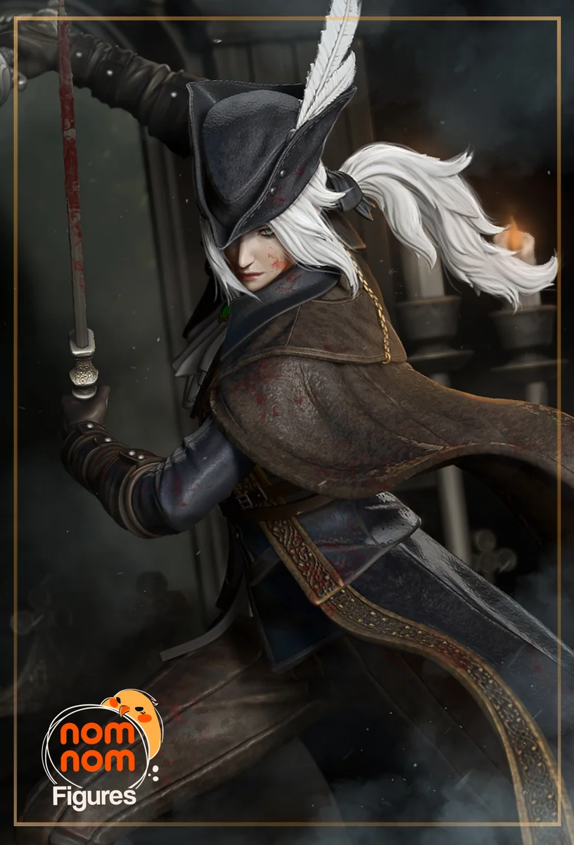 Lady Maria | Fan Art | 3D Printed Resin Model Garage Kit | *Un-Painted* | Nomnom