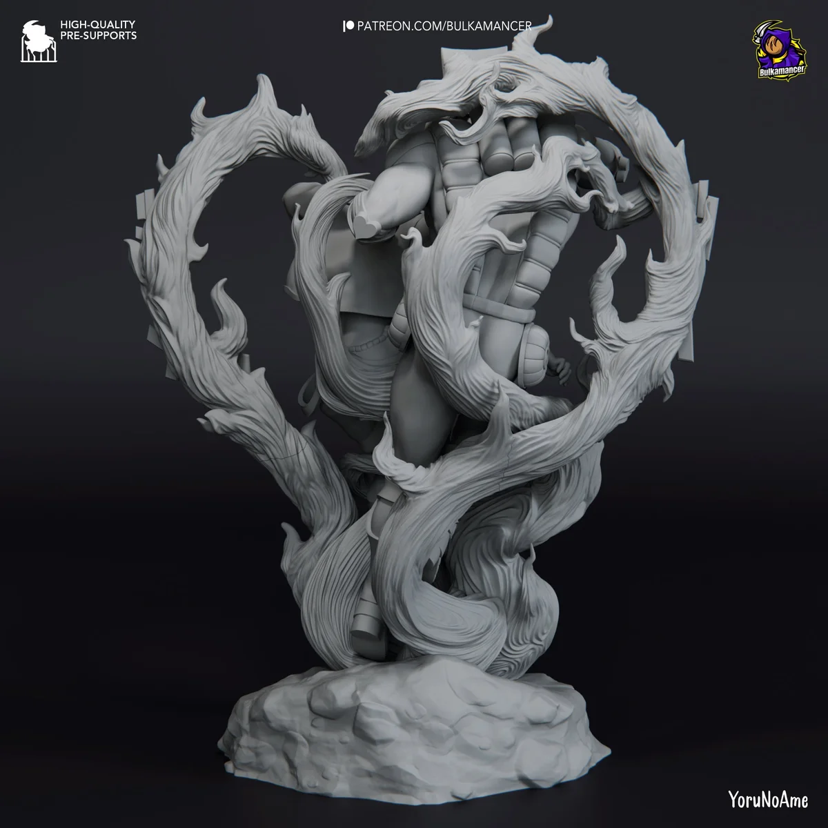 Mr Vampire and Friend | Fan Art | 3D Printed Resin Model Garage Kit | *Un-Painted* | Bulkamancer 8