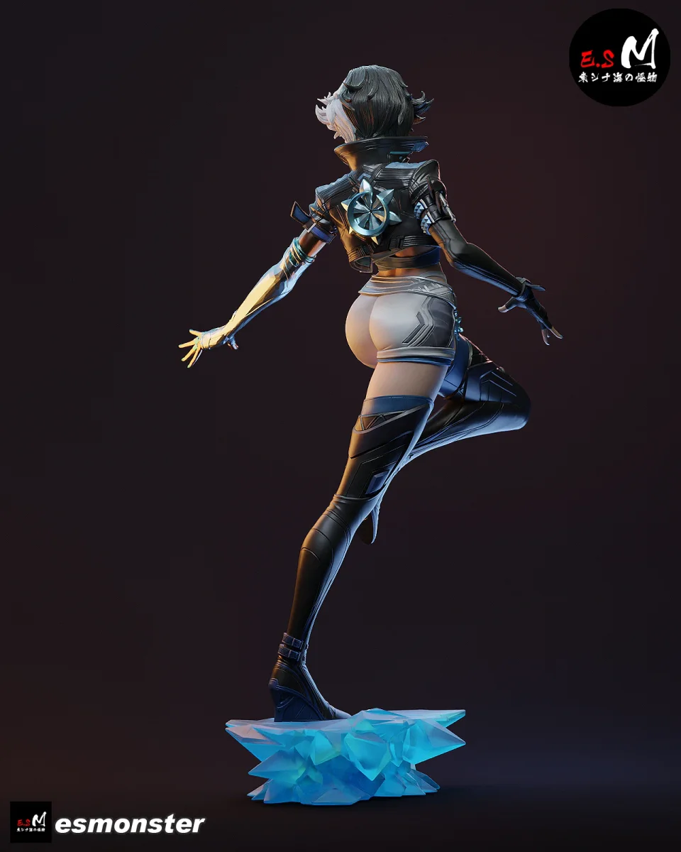 Luna Snow | Fan Art | 3D Printed Resin Model Garage Kit | *Un-Painted* | ES Monster 8