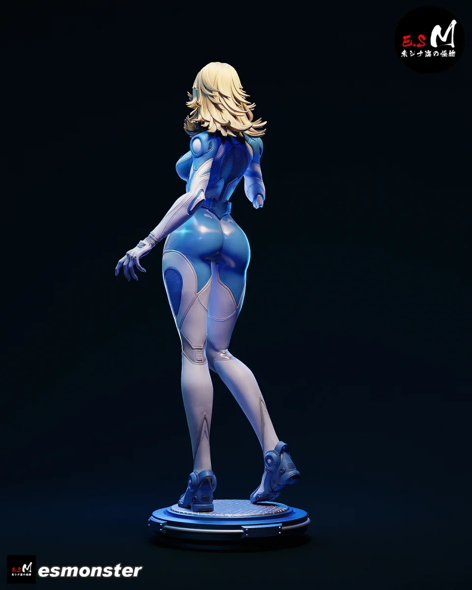Invisible Woman | Fan Art | 3D Printed Resin Model Garage Kit | *Un-Painted* | ES Monster 4