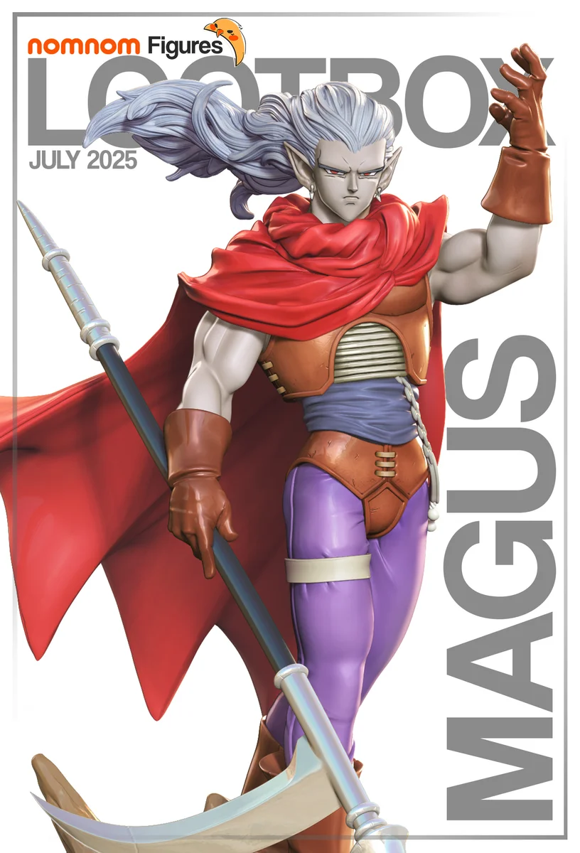 Magus | Fan Art | 3D Printed Resin Model Garage Kit | *Un-Painted* | Nomnom