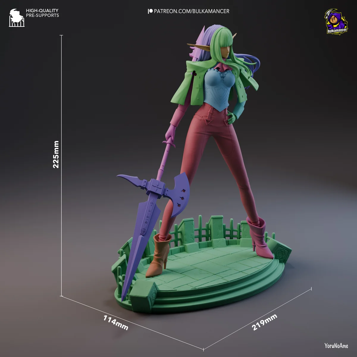 Hulkenberg | Fan Art | 3D Printed Resin Model Garage Kit | *Un-Painted* | Bulkamancer 4