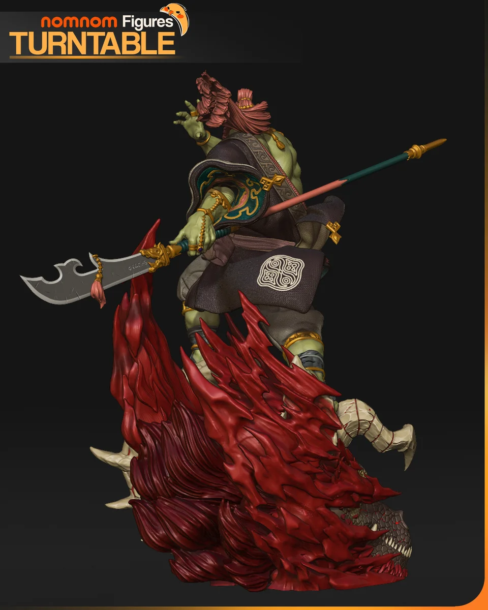 Ganondorf | Fan Art | 3D Printed Resin Model Garage Kit | *Un-Painted* | Nomnom 5