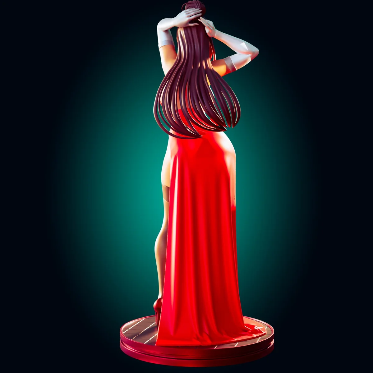 Sylvia | Fan Art | 3D Printed Resin Model Garage Kit | *Un-Painted* | Officer Rhu 3