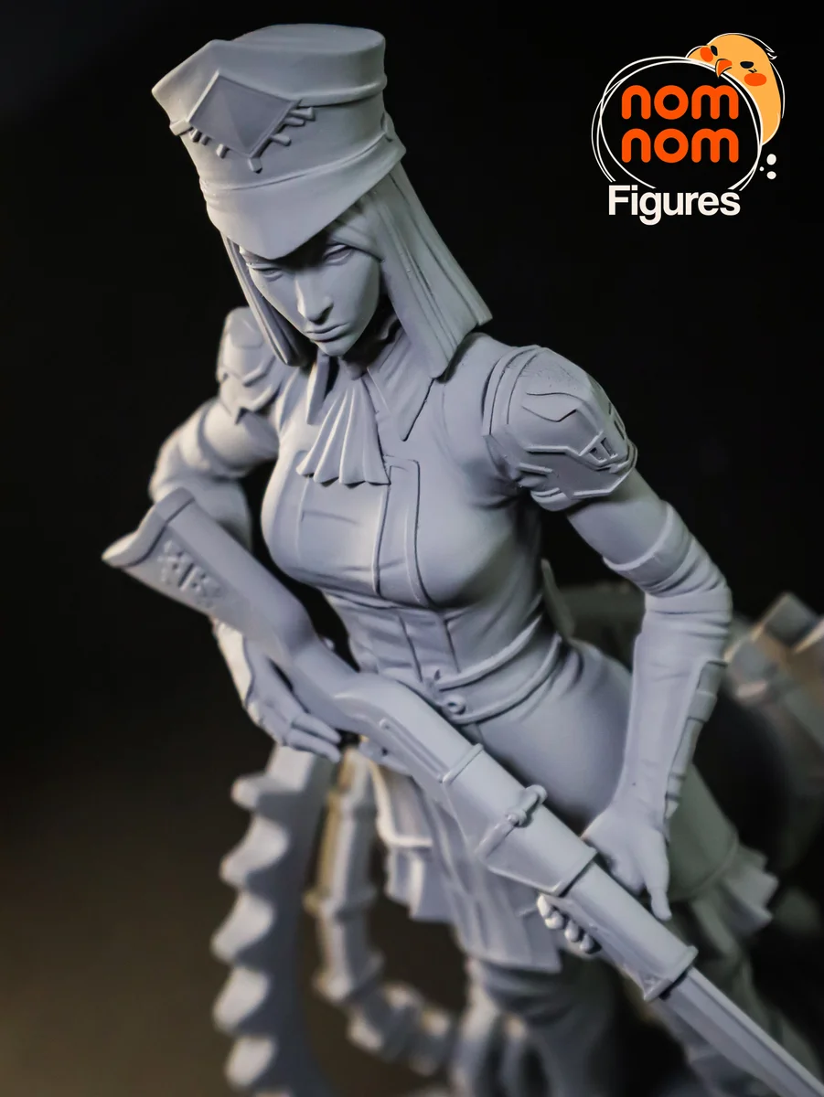 Caitlyn | Fan Art | 3D Printed Resin Model Garage Kit | *Un-Painted* | Nomnom 17