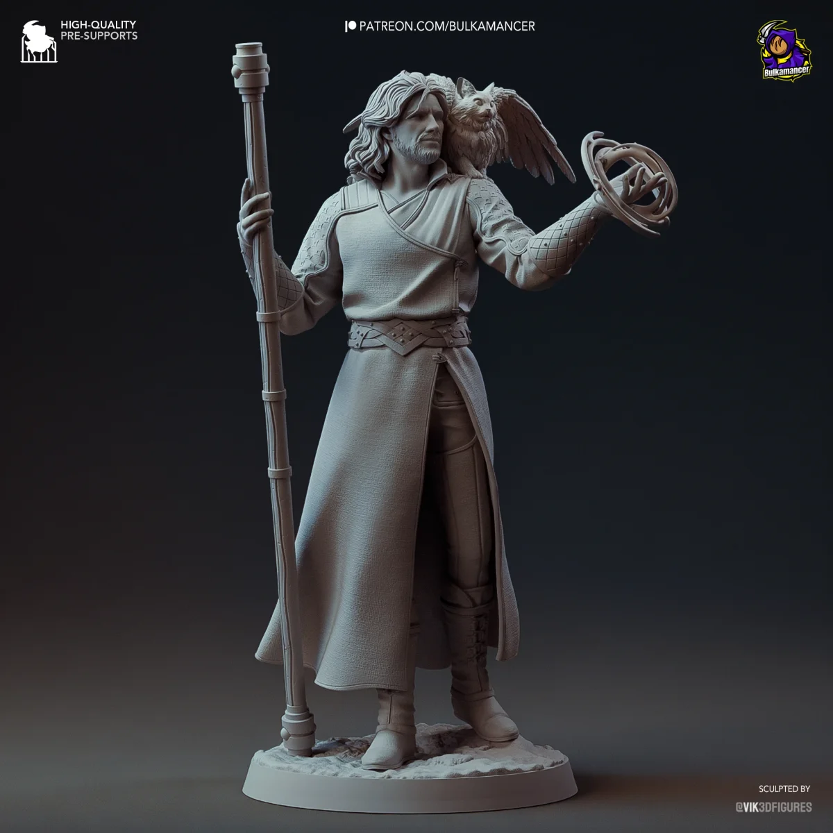 Gale | Fan Art | 3D Printed Resin Model Garage Kit | *Un-Painted* | Bulkamancer 6