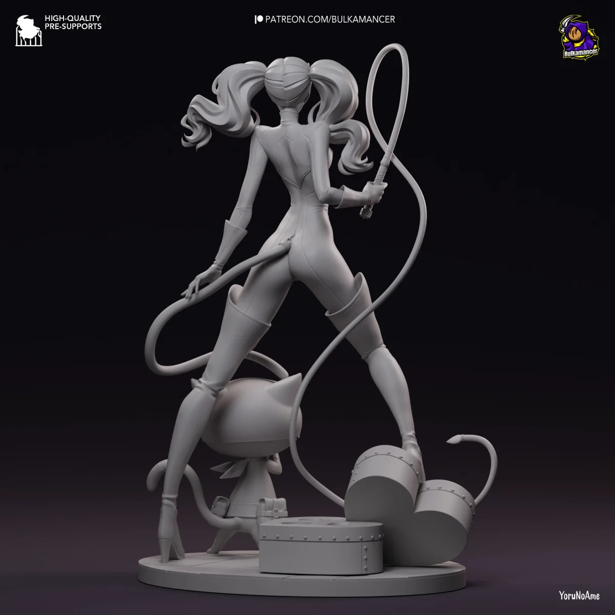 Ann Takamaki | Fan Art | 3D Printed Resin Model Garage Kit | *Un-Painted* | Bulkamancer 10
