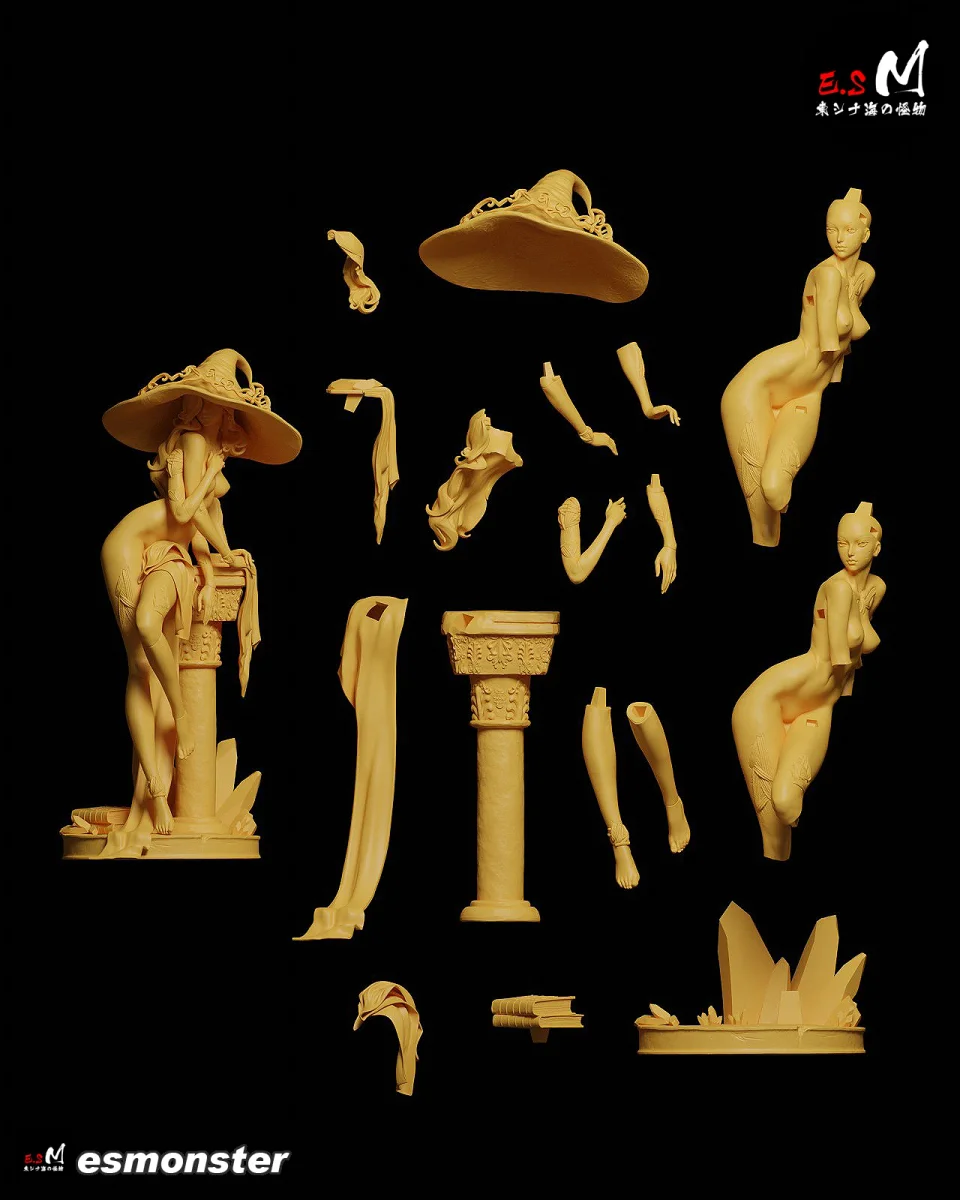 Ranni | Fan Art | 3D Printed Resin Model Garage Kit | *Un-Painted* | ES Monster 6