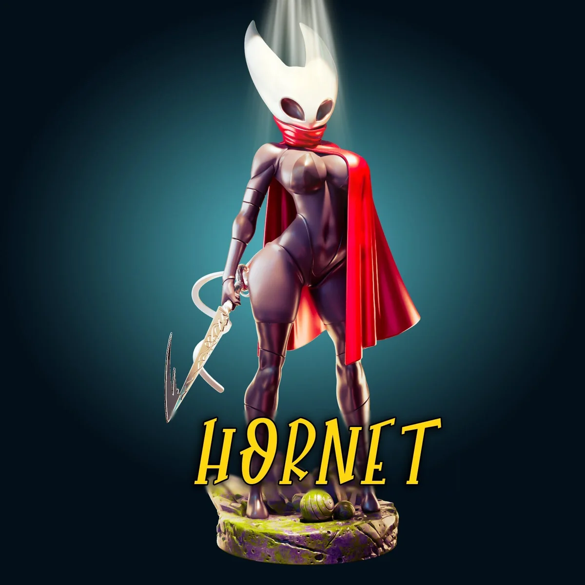 Hornet | Fan Art | 3D Printed Resin Model Garage Kit | *Un-Painted* | Officer Rhu